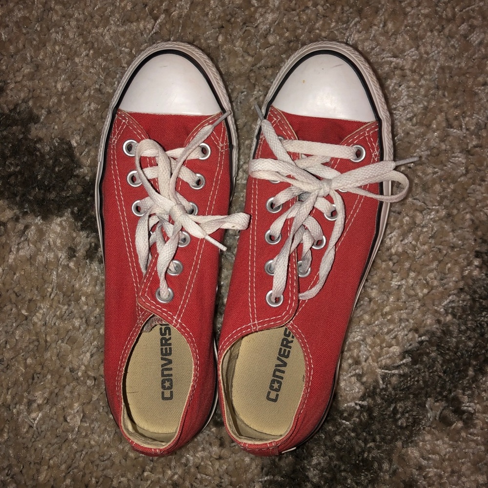 Red converse